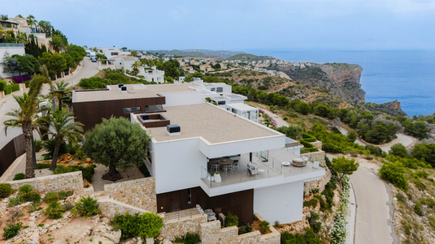 Adembenemende Luxueuze Villa met panoramisch zeezicht